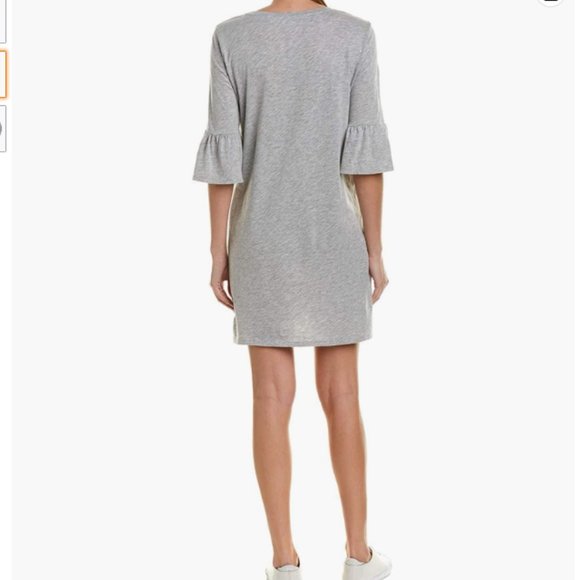 Velvet Size XS by Graham & Spencer Annabelle CottonSlub Ruffle Sleeve Dr… - Picture 2 of 13